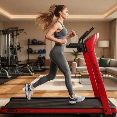 Беговая дорожка домашняя OXYGEN FITNESS M-CONCEPT SPORT (RED)