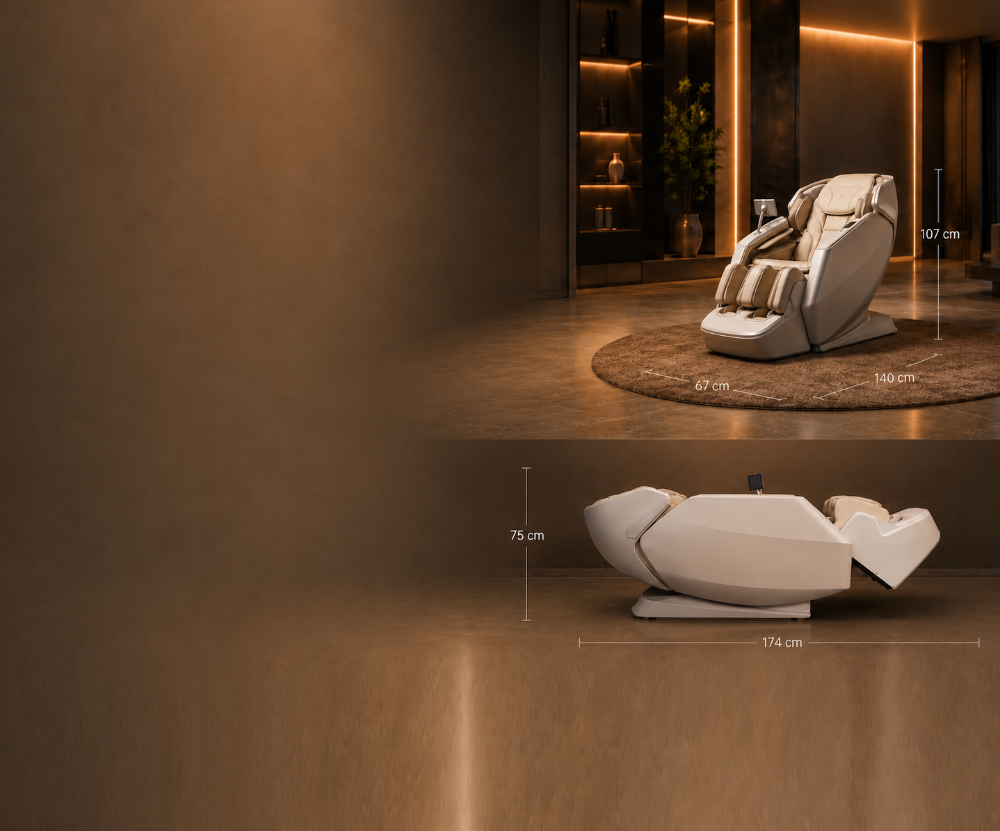 Размеры Orlauf Elysian Beige