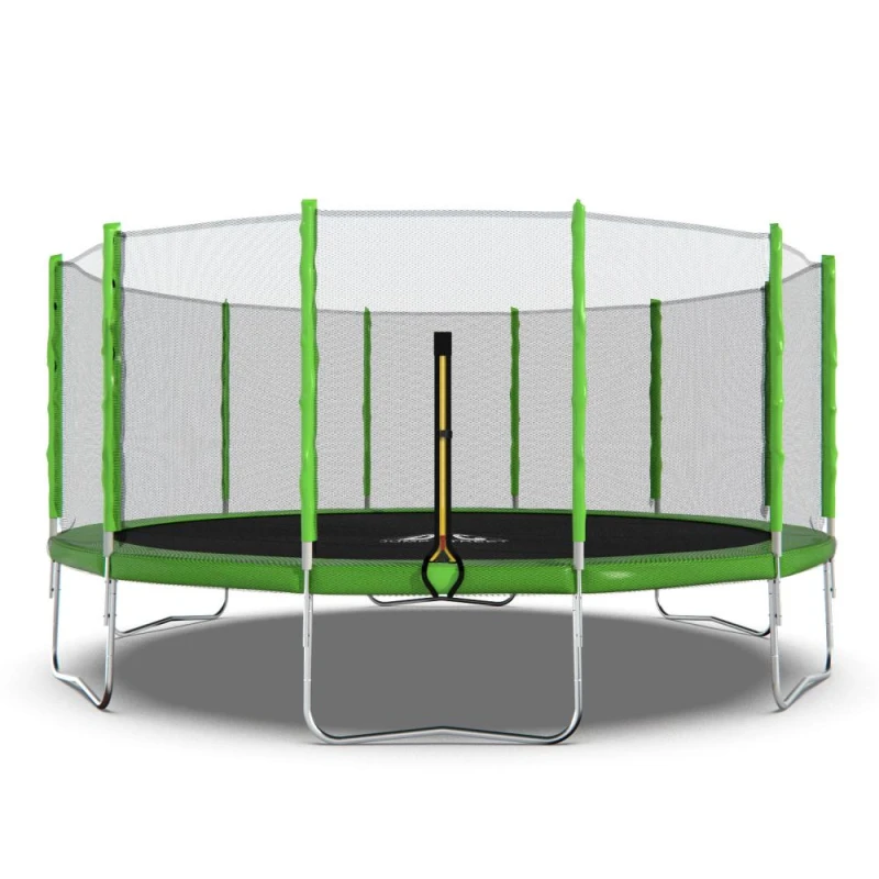 Батут DFC Trampoline Fitness с сеткой 16ft купить в Туле по низкой цене