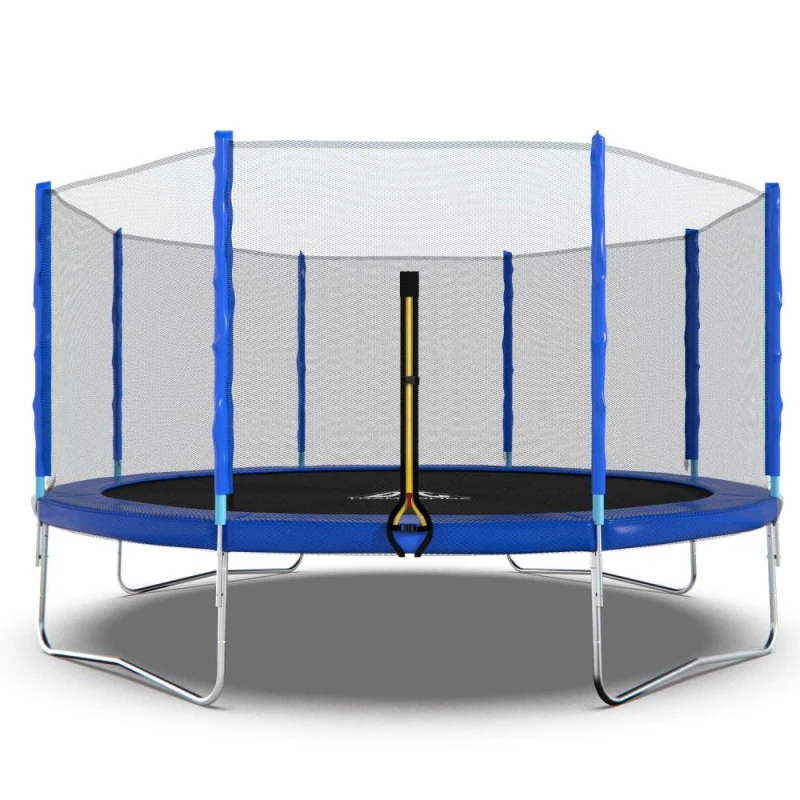 Батут DFC Trampoline Fitness с сеткой 14ft купить в Туле по низкой цене