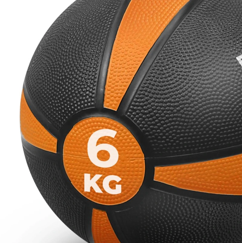 Медбол резиновый BRONZE GYM, 6 кг.