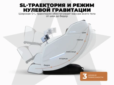 Массажное кресло OGAWA СИРИУС | Smart Zen OG6288 Бежевый