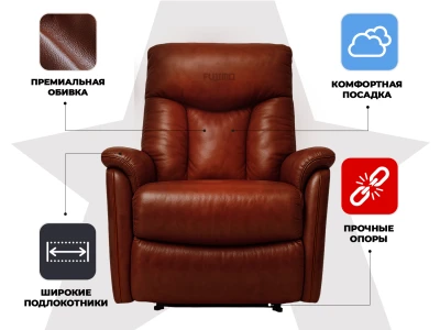 Кресло-реклайнер электрический FUJIMO DREAM EW Premium Махагон купить в Туле