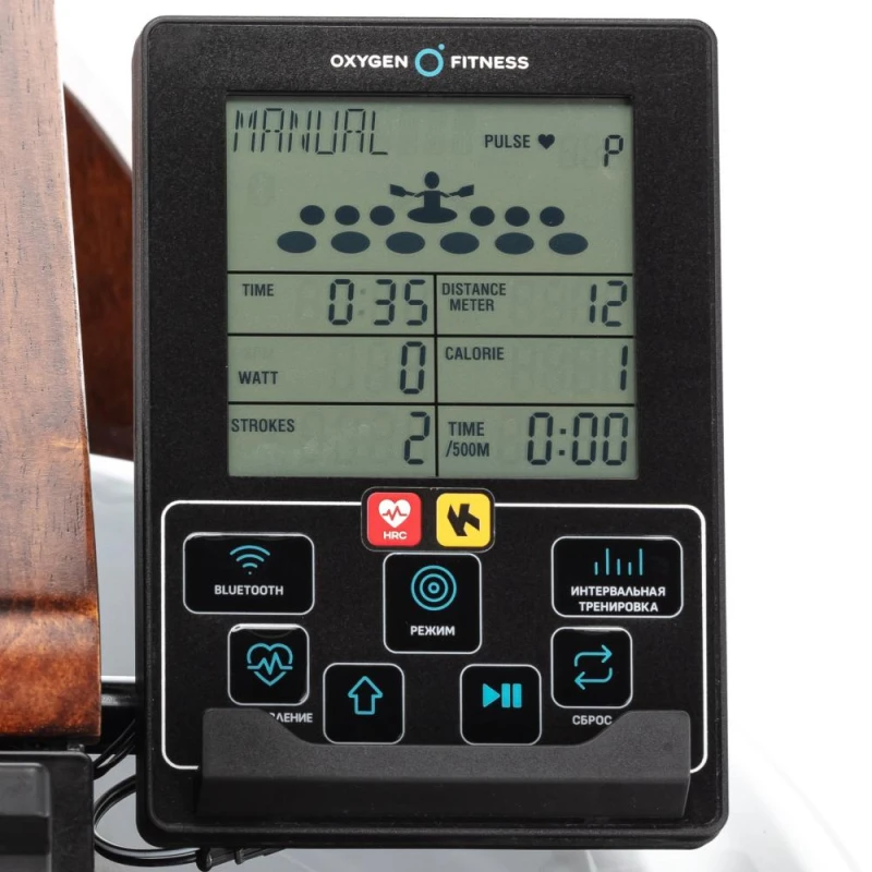 Гребной тренажер домашний OXYGEN FITNESS WOOD ROWER Q1 купить в Туле — магазин тренажеров в Туле