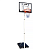 Баскетбольная стойка UNIX Line B-Stand 32"x23" (82 х 58 см) R45 H210-260cm