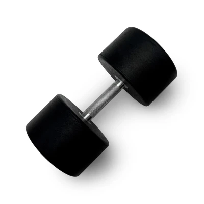 Гантель UNIX Fit PRO круглая обрезиненная 45 кг / шт.