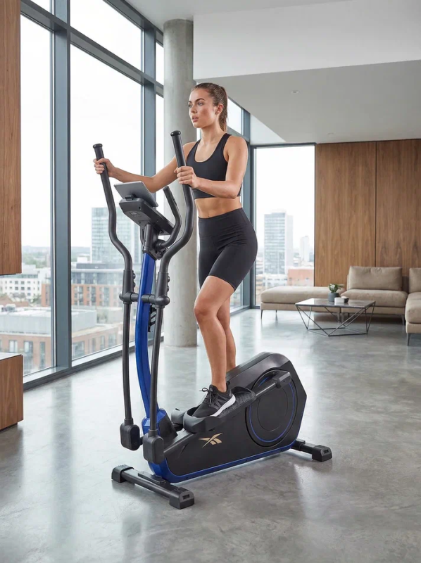 Эллиптический тренажер Reebok FR30 синий купить в Туле в магазине тренажеров