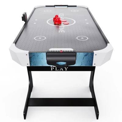 Игровой стол - аэрохоккей DFC ASTER 136 х 68 см, складной