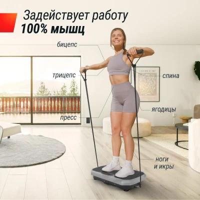 Виброплатформа UNIX Fit Edge 2D Grey — купить в Туле
