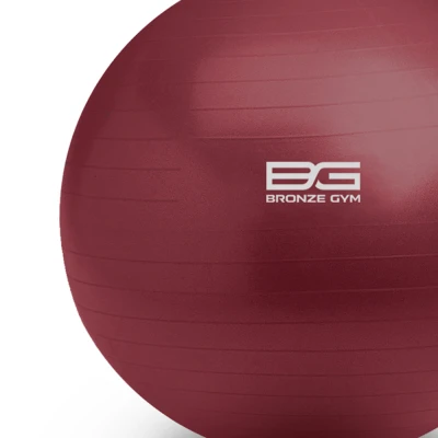 Мяч гимнастический BRONZE GYM, антивзрывной, 75 см.