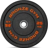 Диск бамперный BRONZE GYM 25кг д50