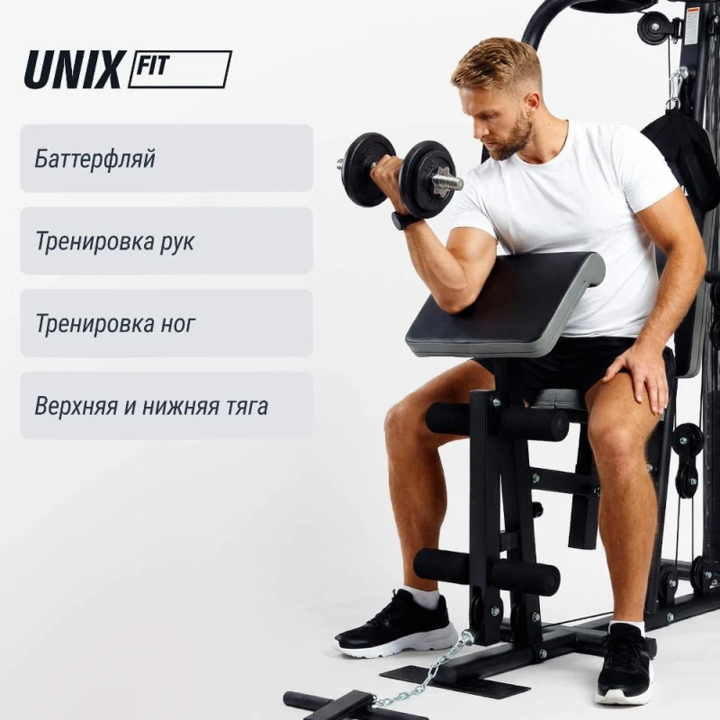 Силовой комплекс UNIX Fit блочный Block 70 Max купить в Туле