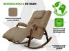 Массажное кресло-качалка FUJIMO Time2Chill TEDDY Коричневый купить в Туле