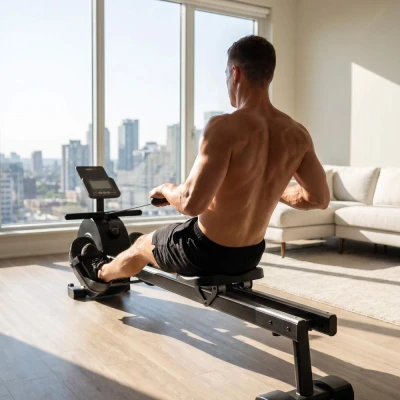 Гребной тренажер UNIX Fit Techno Rower 360 с механической нагрузкой — купить в Туле в магазине тренажеров