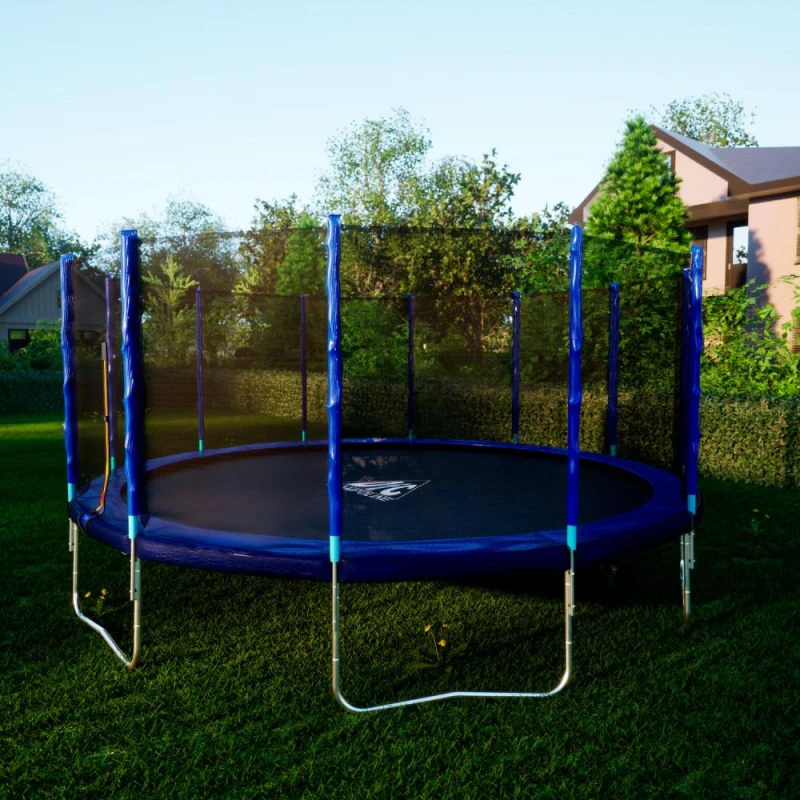 Батут DFC Trampoline Fitness с сеткой 16ft купить в Туле по низкой цене