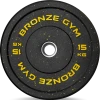 Диск бамперный BRONZE GYM 15кг д50