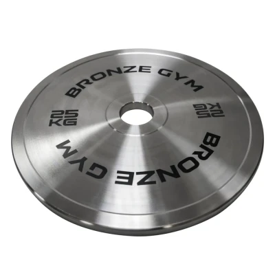 Диск олимпийский BRONZE GYM стальной 25 кг