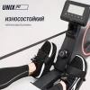 Гребной тренажер UNIX Fit Techno Rower 410 с механической нагрузкой — купить в Туле в магазине тренажеров