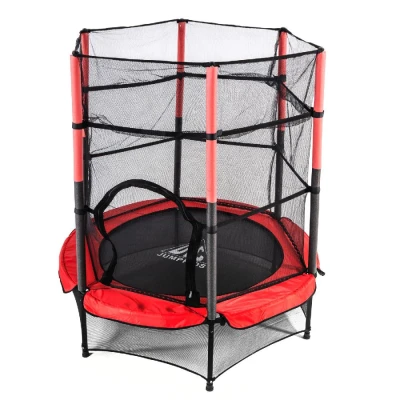 Батут DFC JUMP KIDS 55" красно-серый