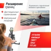 Гребной тренажер UNIX Fit Air Rower-X с аэродинамической нагрузкой, черный — купить в Туле в магазине тренажеров
