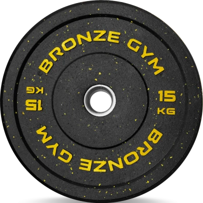 Диск бамперный BRONZE GYM 15 кг