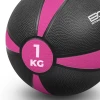 Медбол резиновый BRONZE GYM,1 кг.