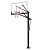 Баскетбольная стойка стационарная UNIX Line B-Stand-PC 72"x42" (180 х 105 см) R45 H230-305 см