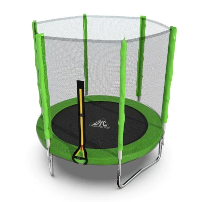 Батут DFC Trampoline Fitness с сеткой 6ft