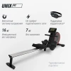 Гребной тренажер UNIX Fit Techno Rower 410 с механической нагрузкой — купить в Туле в магазине тренажеров