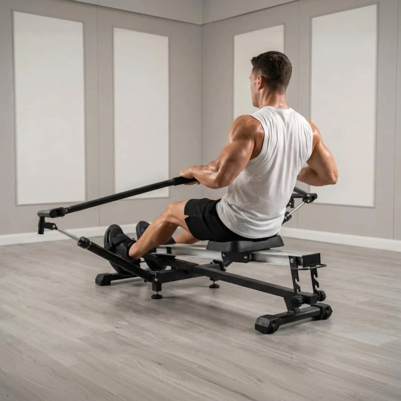Гребной тренажер UNIX Fit гидравлический 320G купить в Туле в магазине тренажеров
