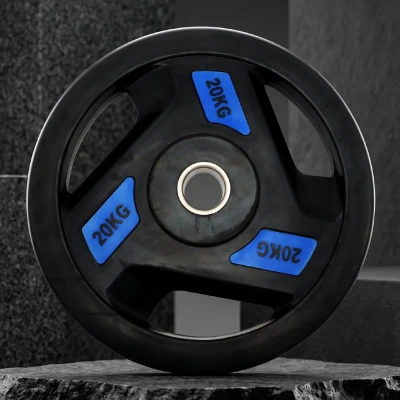 Диск обрезиненный c хватом UNIX Fit PRO 20 кг, 51 мм, 1 шт.