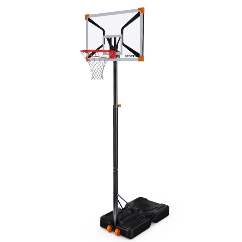 Баскетбольная мобильная стойка DFC SPORTSOUL, 112 х 72 x 0.2 см