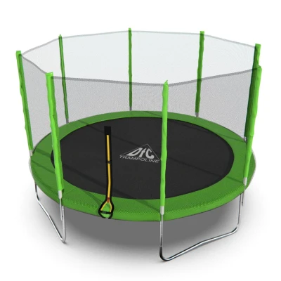 Батут DFC Trampoline Fitness с сеткой 12ft купить в Туле по низкой цене