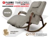 Массажное кресло-качалка FUJIMO Time2Chill TEDDY Серебро купить в Туле