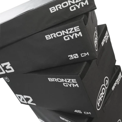 Плиобокс мягкий BRONZE GYM,набор из 4 тумб