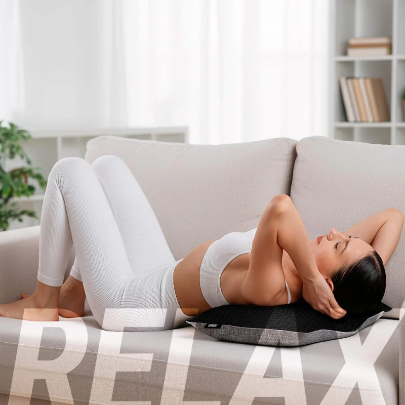 Массажная подушка UNIX Релакс / Relax Pillow Grey купить в Туле
