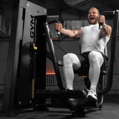 Жим от груди профессиональный BRONZE GYM NEO 08 – купить тренажёр для зала