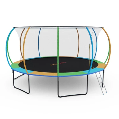 Батут с сеткой DFC A.KOU KIDS 16ft с лестницей (2 короба) купить в Туле по низкой цене