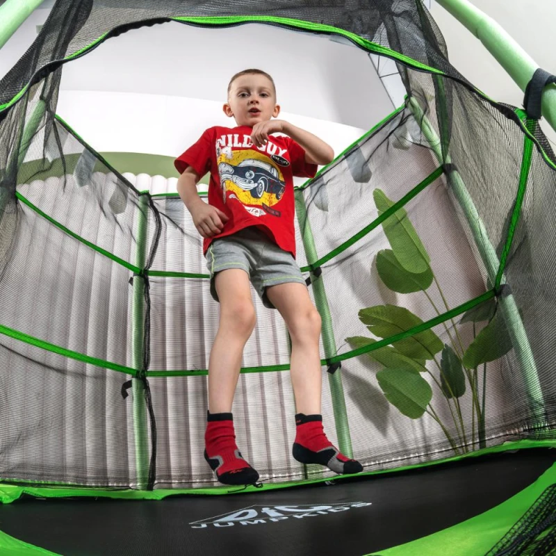Батут DFC JUMP KIDS 55" зеленый купить в Туле по низкой цене