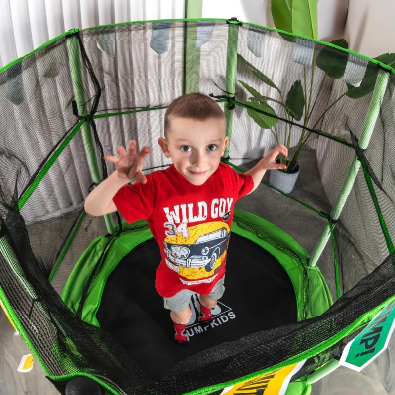 Батут DFC JUMP KIDS 55" зеленый купить в Туле по низкой цене