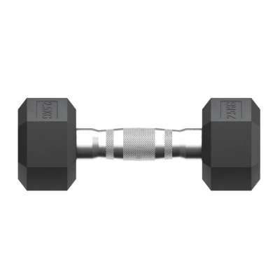 Гантель гексагональная UNIX Fit обрезиненная 2,5 кг / шт.