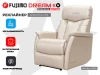 Кресло-реклайнер электрический FUJIMO DREAM EW Premium Перламутр купить в Туле