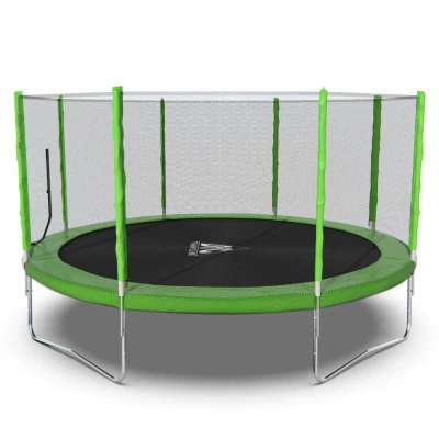 Батут DFC Trampoline Fitness с сеткой 14ft купить в Туле по низкой цене