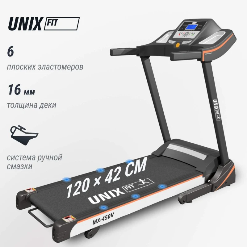 Беговая дорожка UNIX Fit MX-450V — купить в Туле